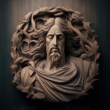 3D model st jesus (STL)